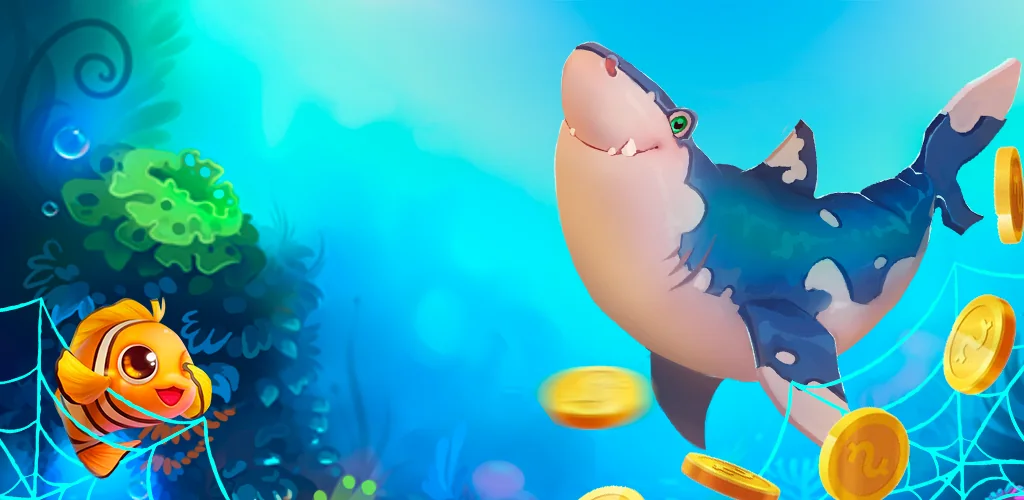 Tampilan permainan tembak ikan BANDIT4D dengan suasana bawah laut
